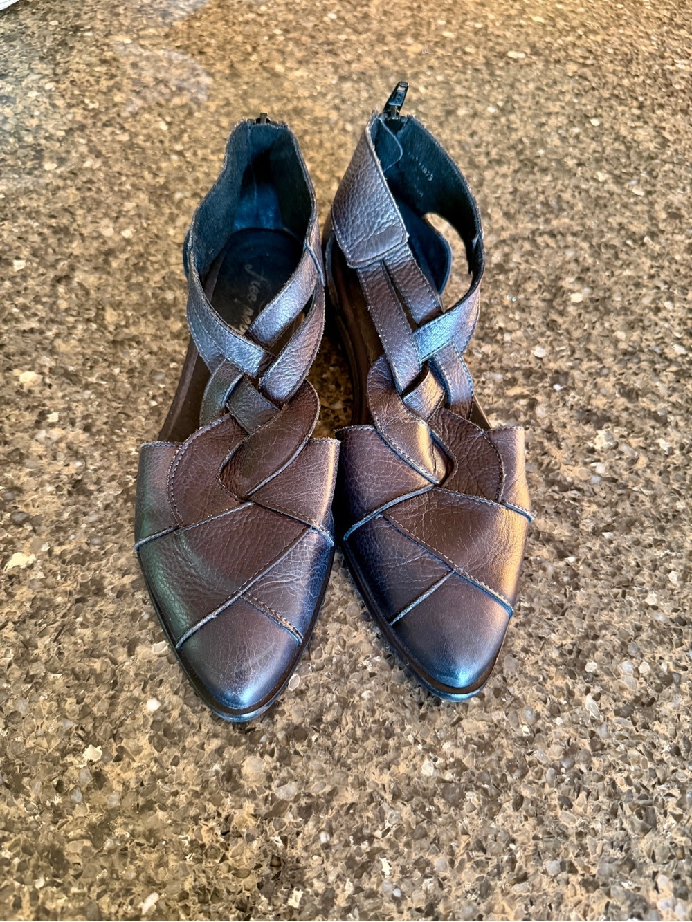 Free People leather shoes Size 37